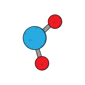 Chemical bond drawing clipart