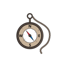 Compass drawing clipart