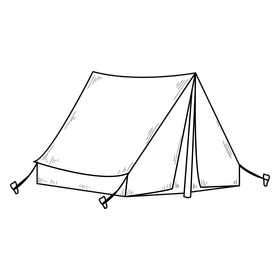 Tent drawing clipart free download