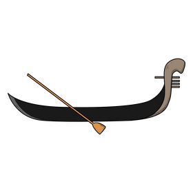 Gondola drawing clipart