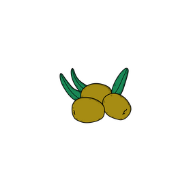 Olive drawing clipart