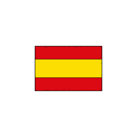 Spain flag drawing clipart