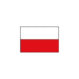 Poland flag drawing clipart