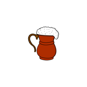 Ayran drink drawing clipart