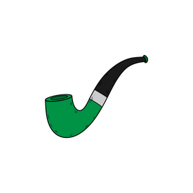 St Patricks Day pipe clipart
