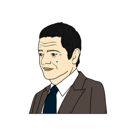 Rowan Atkinson Mr Bean drawing clipart