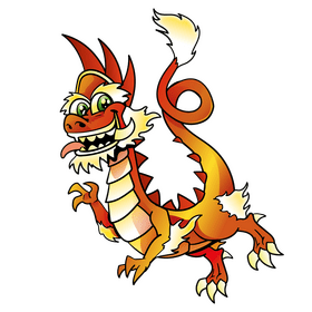 Dragon cartoon clipart