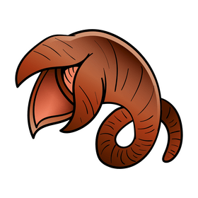 Worms cartoon clipart