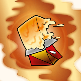 Butter cartoon vector