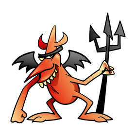 Devil cartoon clipart
