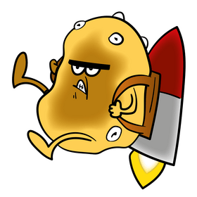 Potato cartoon clipart