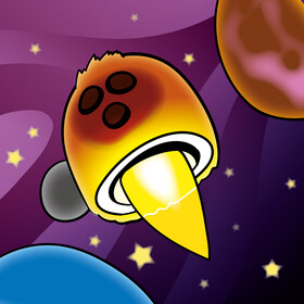 Coconut cartoon vector