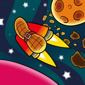 Peanut cartoon vector