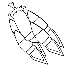 Eggplant cartoon black and white clipart