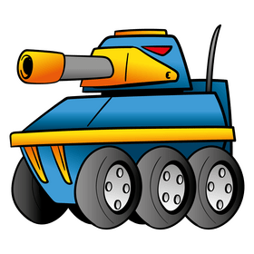 Tank cartoon clipart