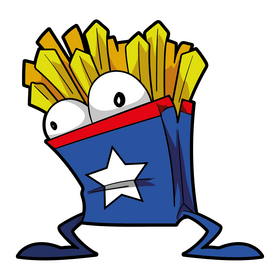 Chips cartoon clipart