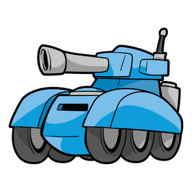 Tank cartoon clipart