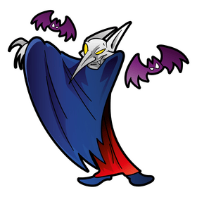 Vampire cartoon clipart