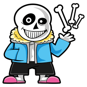Undertale cartoon clipart