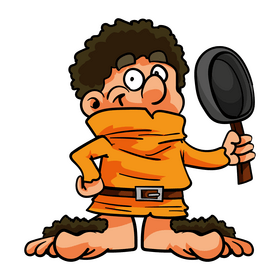 Fantasy Halfling cartoon clipart