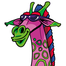 Giraffe cartoon clipart