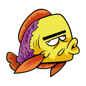 Fish cartoon clipart