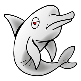 Dolphin cartoon clipart