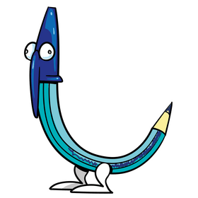 Pen cartoon clipart