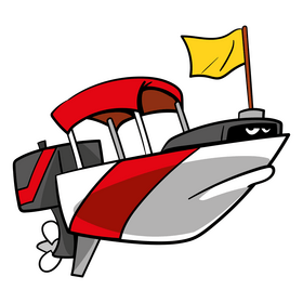 Boat cartoon clipart