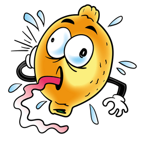 Lemon cartoon clipart
