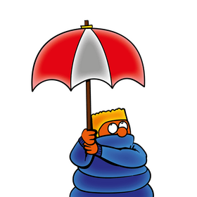 Umbrella cartoon clipart