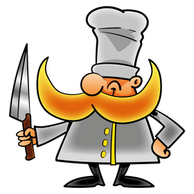 Chef cartoon clipart