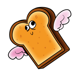 Bread cartoon clipart