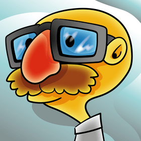 Glasses cartoon vector