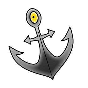 Anchor cartoon clipart
