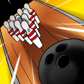 Bowling cartoon vector