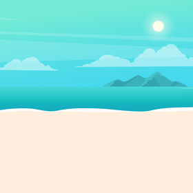 Beach stock illustration vector
