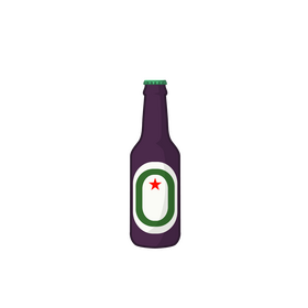 Beer bottle clipart
