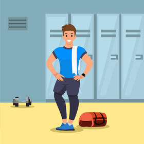 Fashion fitness vector