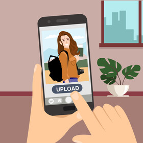 Share moments vector