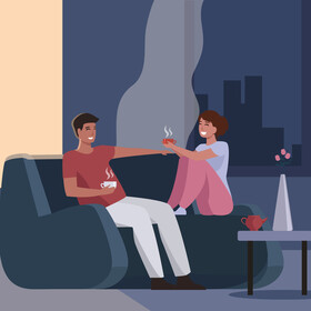 Home sweet home vector