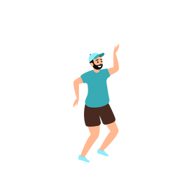 Man dance clipart