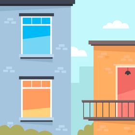 Apartment neighborhood vector