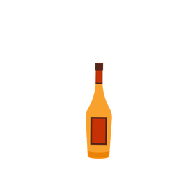 Whiskey bottle clipart
