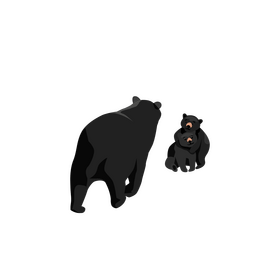 Mother bear clipart