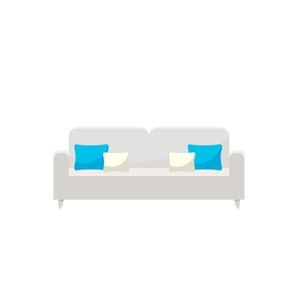 Sofa set clipart