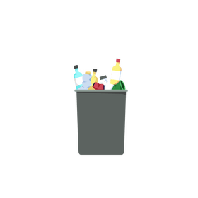 Trash can clipart