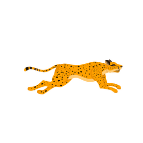 Cheetah clipart