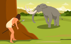 Elephant illustration vector