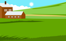 Countryside vector